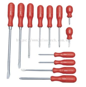 KEN5720490K - ENGINEERS HI-GRIP SCREWDRIVER SET12-PCE