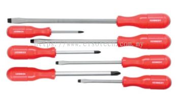 KEN5723700K - POUND THRU' HI-GRIP SCREWDRIVERSET 7-PCE