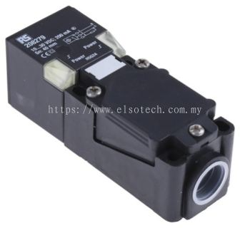  208-279 - RS PRO Inductive Proximity Sensor - Block, PNP Output, 40 mm Detection, IP68