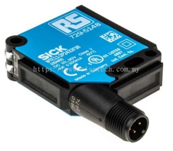  729-5148 - RS PRO Diffuse Photoelectric Sensor Block Sensor, 40 mm → 1 m Detection Range