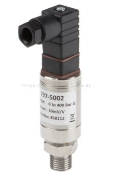 797-5002 - RS PRO Pressure Sensor for Air, Gas, Hydraulic Fluid, Liquid, Water , 400bar Max Pressure Reading Voltage