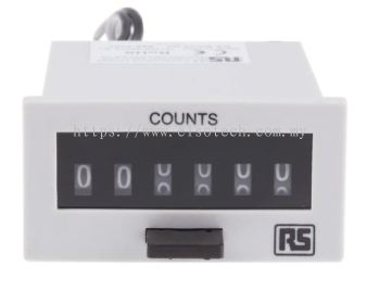  896-7021 - RS PRO Impulse Counter Counter, 6 Digit, 10Hz, 12 V dc