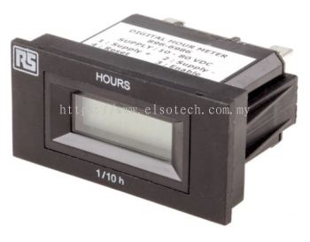  896-6986 - RS PRO Hour Meter Counter, 6 Digit, 10 → 80 V dc