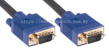 913-5010 - RS PRO SVGA to SVGA cable, Male to Male, 1m