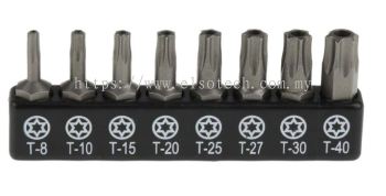  615-9170 - RS PRO Driver Bit Set 8 Pieces, Tamperproof Torx