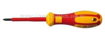  125-3086 - RS PRO Pozidriv Insulated Screwdriver PZ1 Tip, VDE 1000V Approved