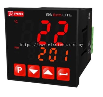 198-1173 - RS PRO DIN Rail On/Off Temperature Controller, 48 x 48mm, 2 Output Relay, 10 → 30 V dc Supply Voltage