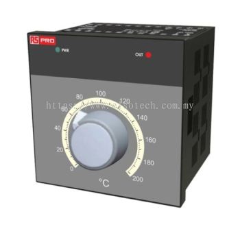  198-1171 - RS PRO On/Off Temperature Controller, 72mm 1 Input, 2 Output Analogue Relay, 230 V ac Supply Voltage