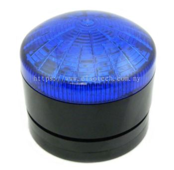  222-2468 - RS PRO Blue Multiple Effect Beacon, 12 V ac/dc, 24 V ac/dc, Panel or Surface Mount, LED Bulb, IP65