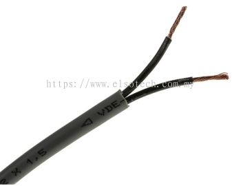  827-4240 - RS PRO Control Cable, 2 Cores, 1.5 mm2, YY, Unscreened, 50m, Grey PVC Sheath, 15 AWG