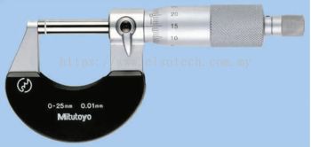 397-6590 - Mitutoyo 102-302 External Micrometer, Range 25 mm 50 mm