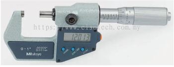  486-8226 - Mitutoyo 293-334 External Micrometer, Range 0 mm ��25 mm