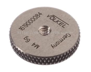  177-0515 - Volkel M4 x 0.7 Go Ring Ring Gauge, 0.7mm Pitch Diameter