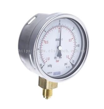  188-992 - RS PRO G 3/8 Bottom Entry Pressure Gauge 1bar