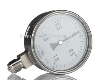  258-2318 - RS PRO Bottom Entry Pressure Gauge 1bar