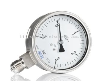  258-2324 - RS PRO Bottom Entry Pressure Gauge 3bar, -1bar min.