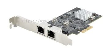 PR22GI-NETWORK-CARD - StarTech.com 2 Port PCIe RJ45 Network Card, 100Mbps
