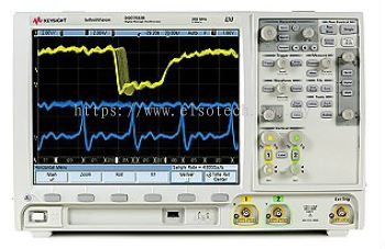  	DSO7034B Oscilloscope: 350 MHz, 4 analog channels