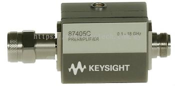 87405C Preamplifier, 100 MHz to 18 GHz