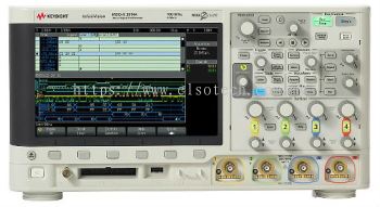 MSOX3014A Oscilloscope: 100 MHz, 4 Analog Plus 16 Digital Channels