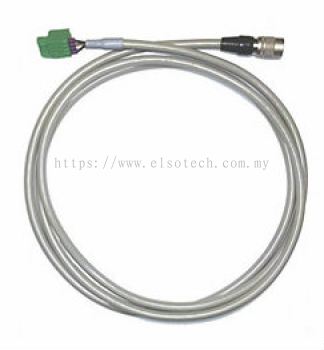 N1411A Interlock cable 4 pin terminal plug to 6 pin circular plug 1.5 m