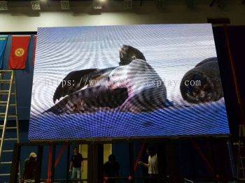 W13ft x H8ft P4 Indoor LED Display Board with Cabinet (Full Colour)