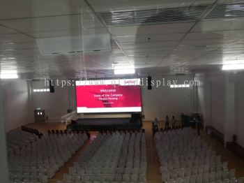 Factory Hall LED Display Screen @ Penang Plexus Manufacturing Sdn. Bhd