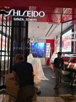 Suria KLCC Shiseido 的店铺展示LED屏幕