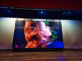 W5.76M x H3.2M P4 Indoor LED Display Board (Full Colour) 