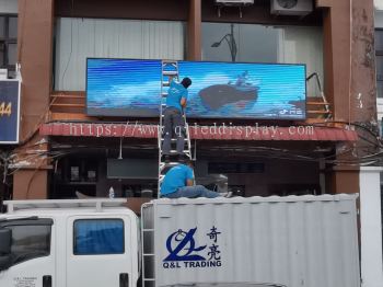 W4.55M x H1.19M P8 Outdoor LED Display Board (Full Colour)