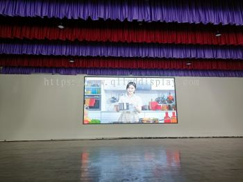 W5.44M x H2.72M P4 Indoor LED Display Board (Full Color) 