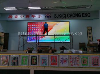 W5.12M x 2.56M P4 Indoor LED Display Board (Full Color) 