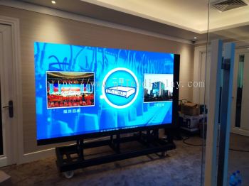 W6.4M x 1.92M P3.07 Indoor LED Display Board (Full Color) 