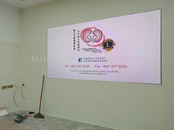 W3.2M x H1.6M P2.5 Indoor LED Display Board (Full Colour)