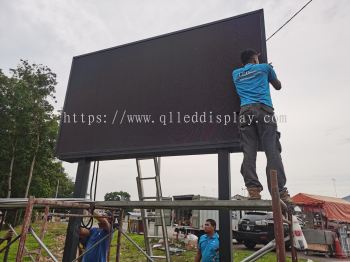 Projek Papan Tanda LED Luar