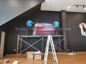 W3.2M x H1.6M P4 Indoor LED Display Board (Full Colour)