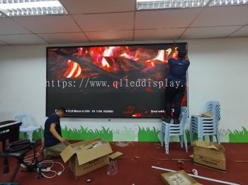 W3.84M X H1.92 P3.07 INDOOR LED DISPLAY BOARD (FULL COLOUR)