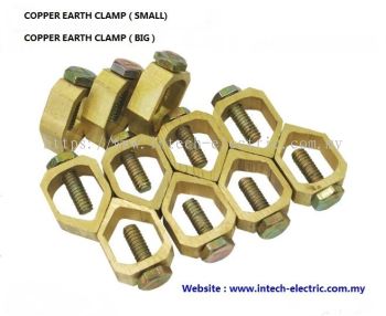 Copper Earth Clamp