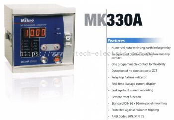 MIKRO MK330A SELF RE-CLOSING ELR 