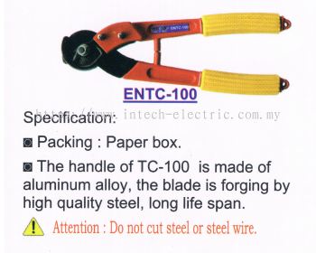 ENZIO HAND CABLE CUTTER ENTC-100 L320mm