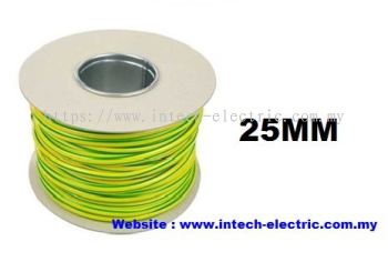 25.0SQMM PVC SINGLE CORE FLEXIBLE CABLE (GREEN-YELLOW)