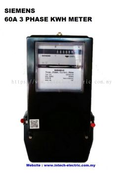 60A 3 PHASE KWH METER