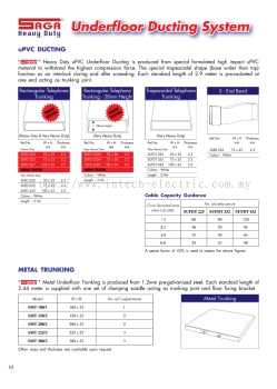 Saga Underfloor Ducting System-2