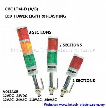 CKC LTM-D LED TOWER LIGHT WITH FLASHING