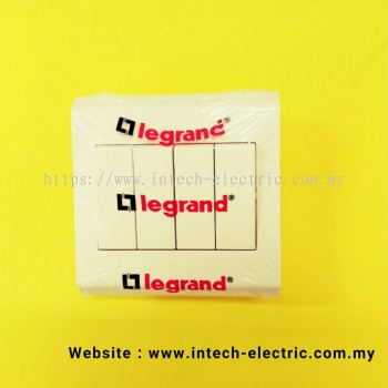 LEGRAND BELANKO 617007 （4 GANG 2 WAY）SWITCH 