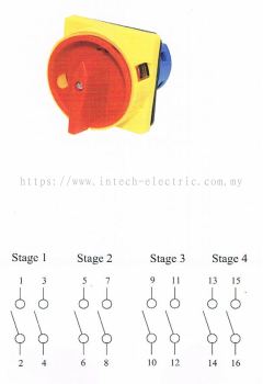 CIKACHI- ON-OFF POWER SWITCH 25A, 32A, 63A (DIMENSION)