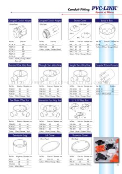 Pvc-Link Conduit Fitting