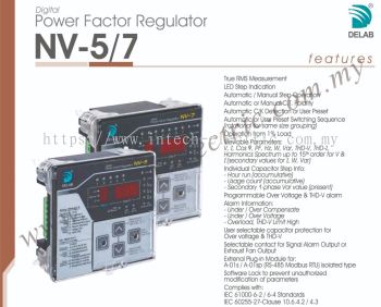 NV5/7 Digital Power Factor Regulator