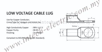 Low Voltage Cable Lug 
