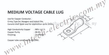 Medium Voltage Cable Lug 